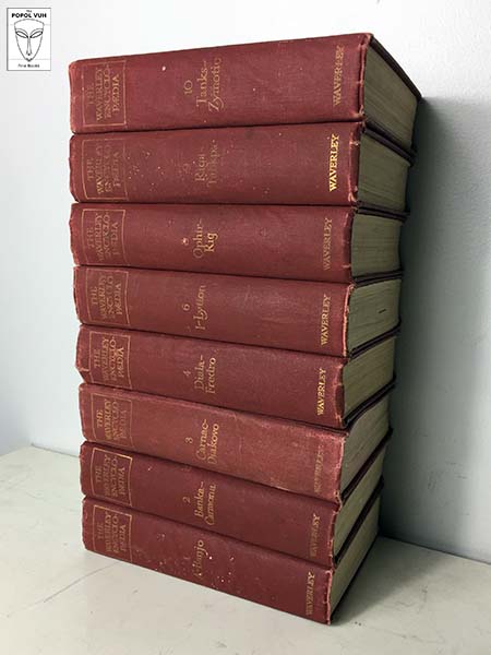 Collection Of Waverley Encyclopedia Books